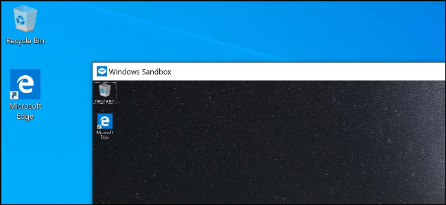 sandbox-wind - Windows 10 ha ora una sandbox integrata!