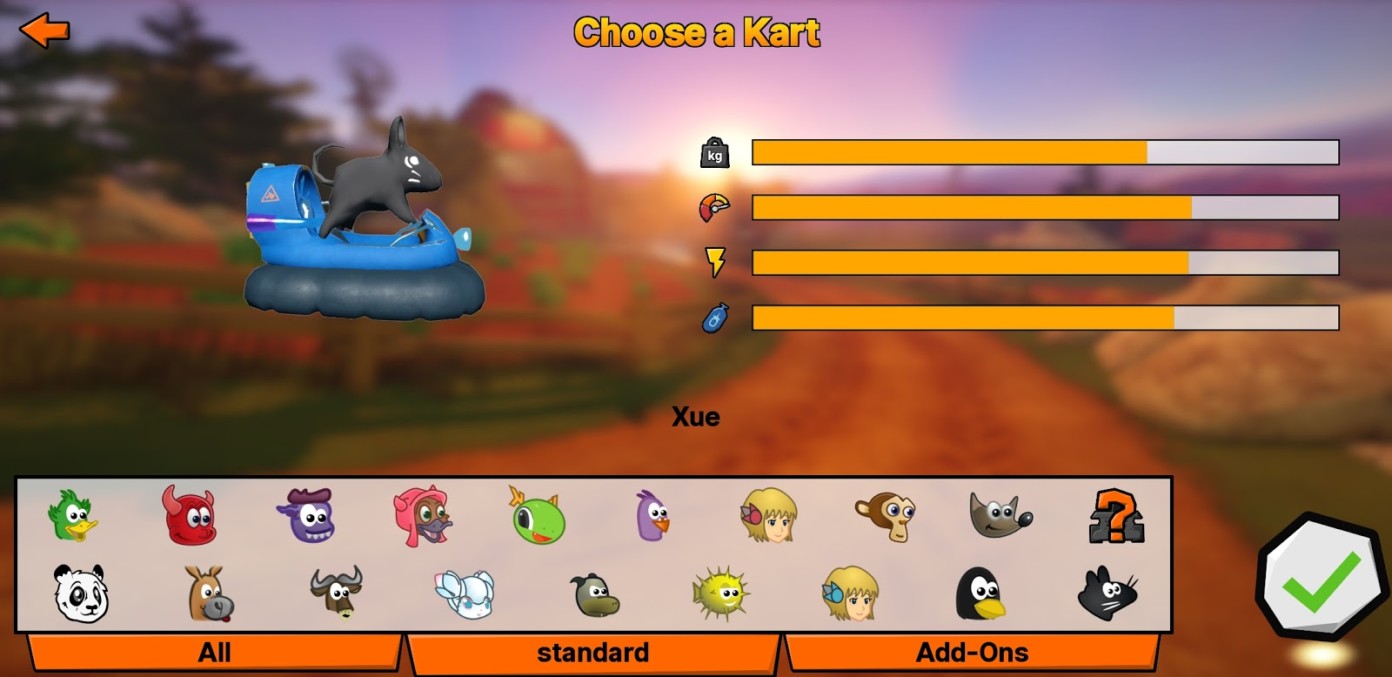 supertuxkart nitro controls