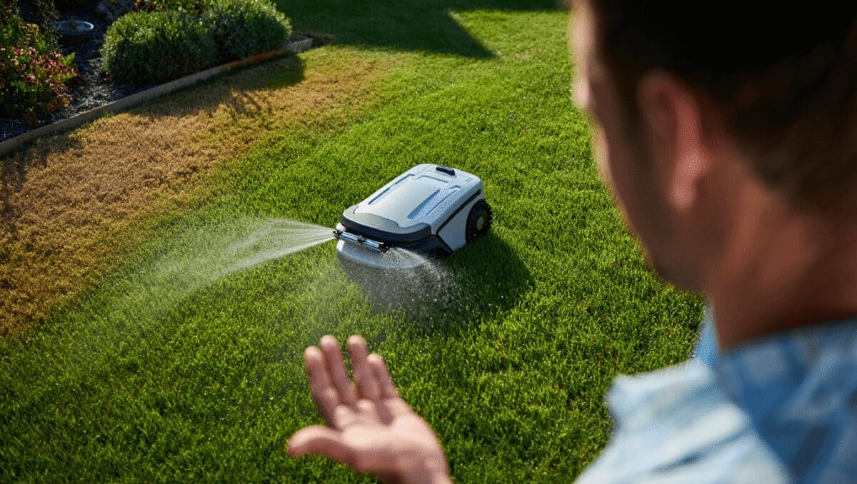 Dimentica il tubo: Aiper IrriSense innaffia da solo il giardino, evitando zone da non bagnare e risparmiando acqua