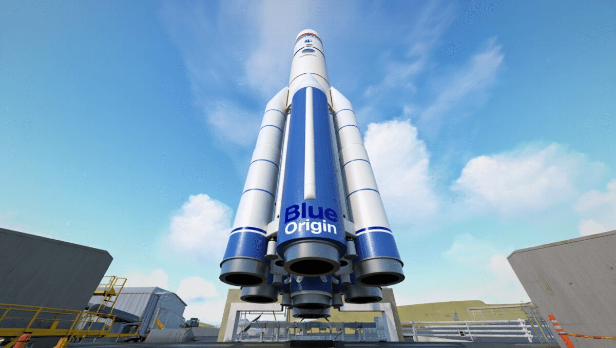Blue Origin ha annunciato una nuova versione a nove motori di New Glenn
