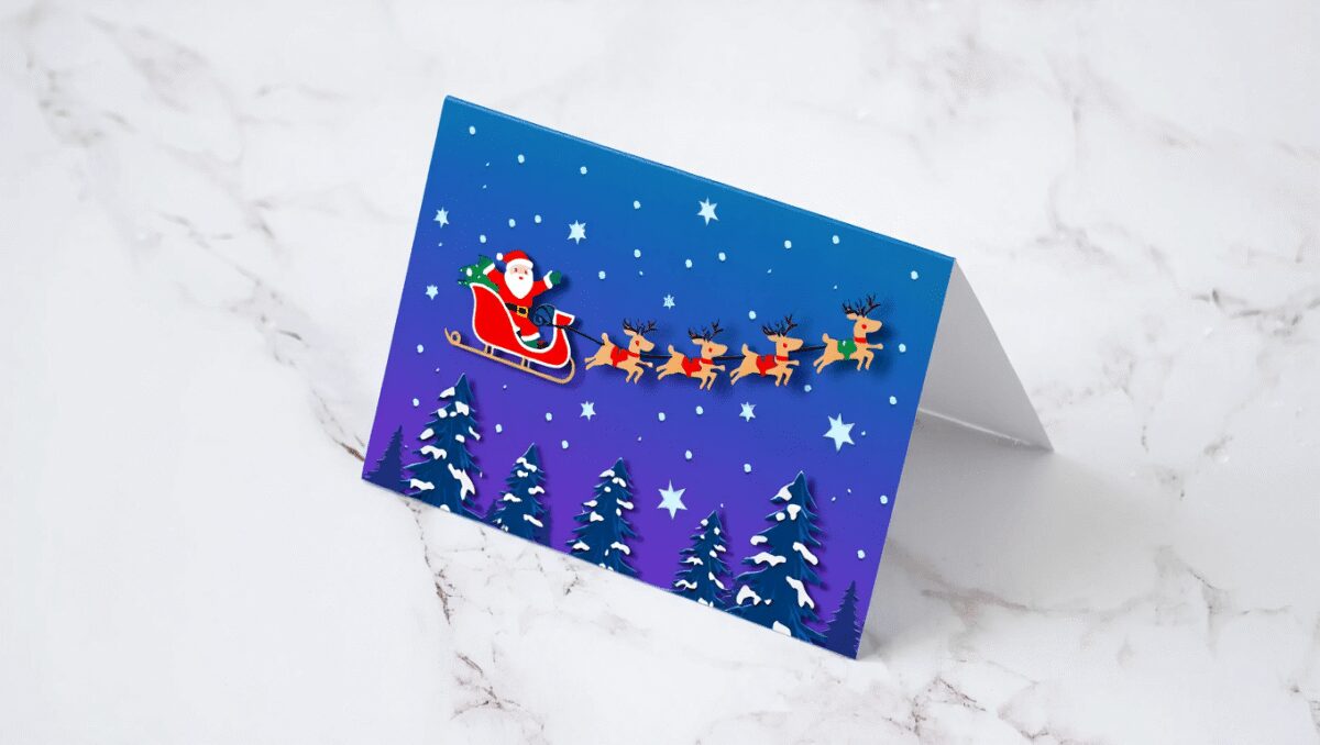Come creare il biglietto d'auguri di Natale perfetto con l'AI