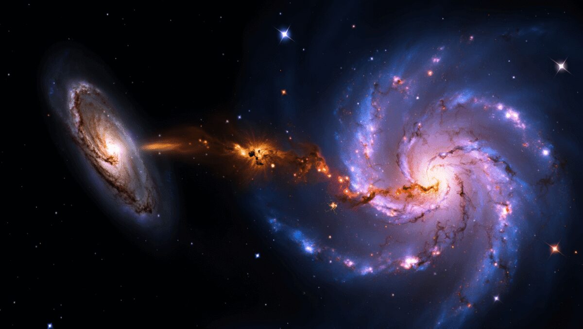 Le galassie più piccole potrebbero non avere un buco nero supermassiccio al loro centro