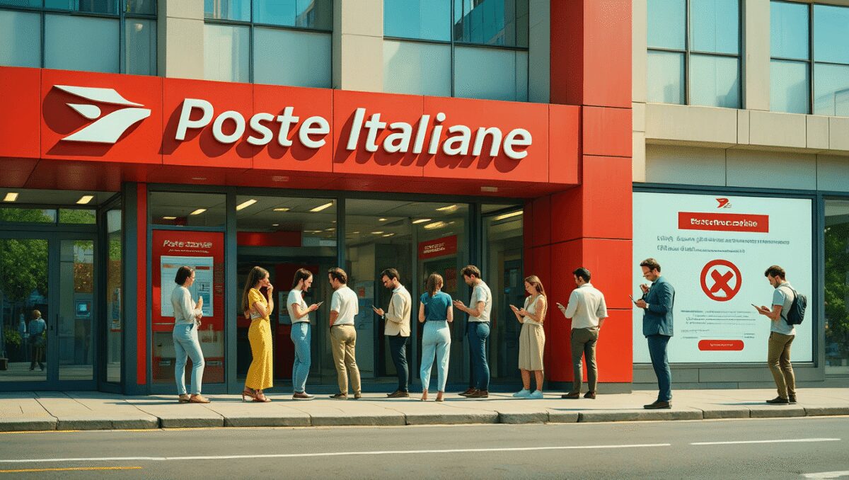 Poste Italiane down in tutta Italia: disservizi su app e sito web