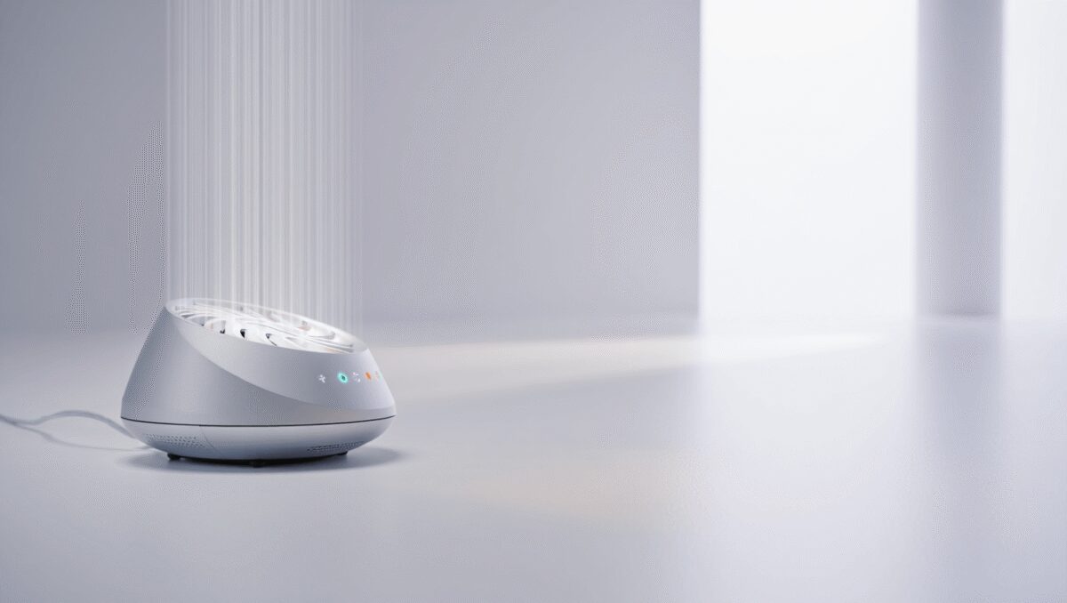 Il nuovo piccolo purificatore Dyson spara aria verso l’alto: arriva in Italia HushJet Purifier Compact