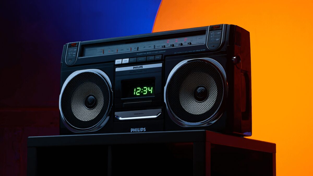 Philips rilancia la moda delle Boom Box con la nuova gamma di prodotti audio Moving Sound