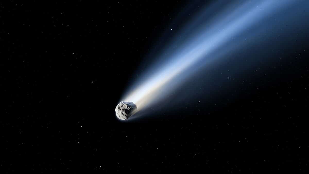 Hubble ha osservato per la prima volta l’inversione della rotazione di una cometa