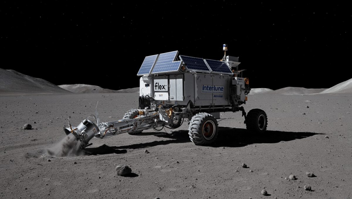 Interlune integrerà il suo sistema di scavo sul rover lunare FLEX di Astrolab