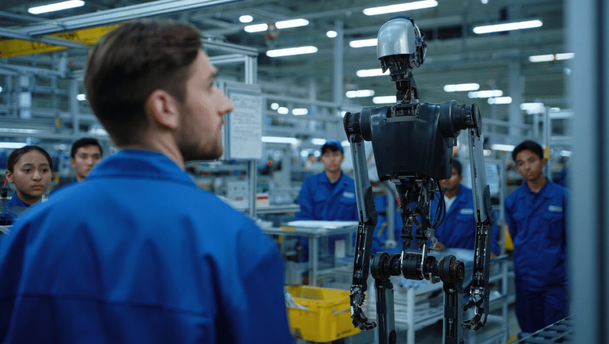 I robot umanoidi entrano in fabbrica: come cambierà il lavoro umano?