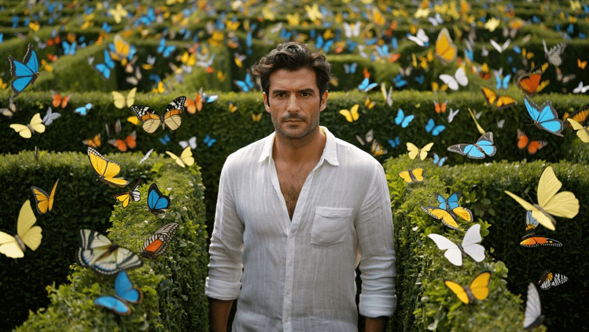 Can Yaman parla de Il Labirinto delle Farfalle: “Non ero abituato a correre così tanto”