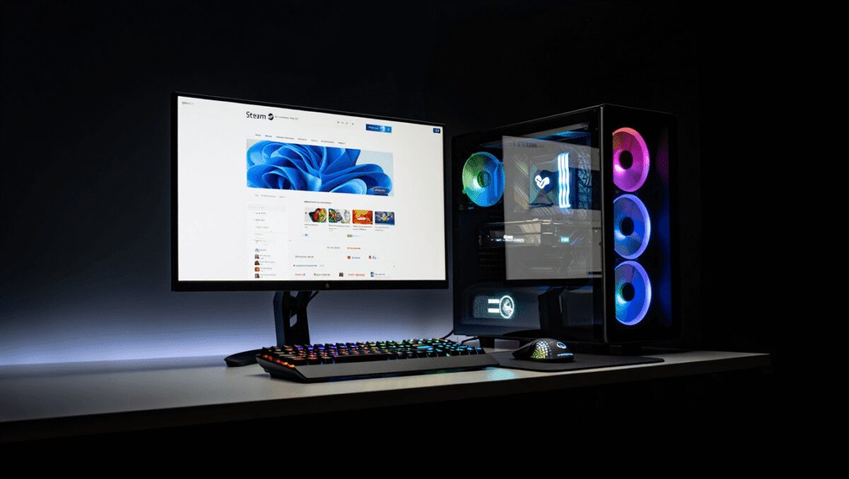 Windows 11 e NVIDIA dominano il gaming su Steam, il sondaggio