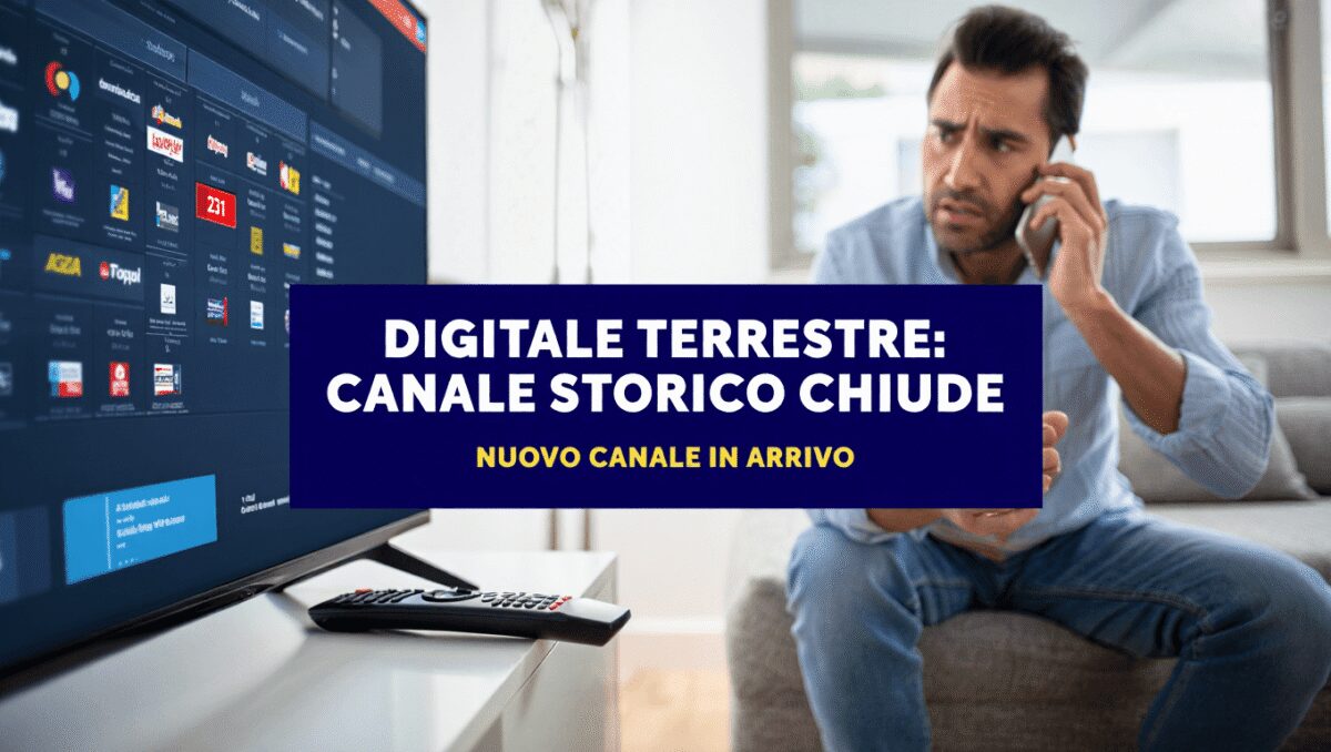 Digitale Terrestre: fine delle trasmissioni per un canale e uno nuovo in arrivo