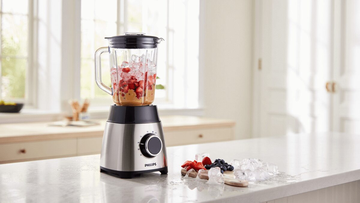 Philips Serie 5000: il frullatore da 1200W che trasforma anche il ghiaccio in crema, scontato su Amazon