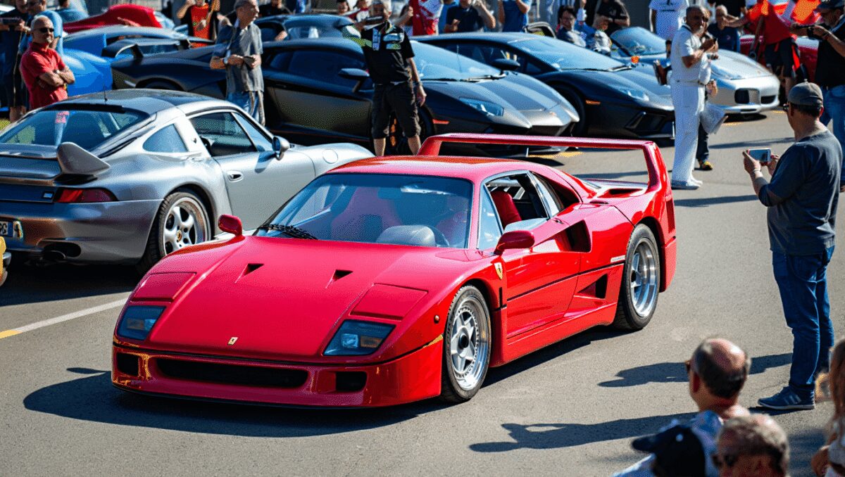 Dalle supercar anni 80 alle icone moderne: le auto protagoniste a Vairano