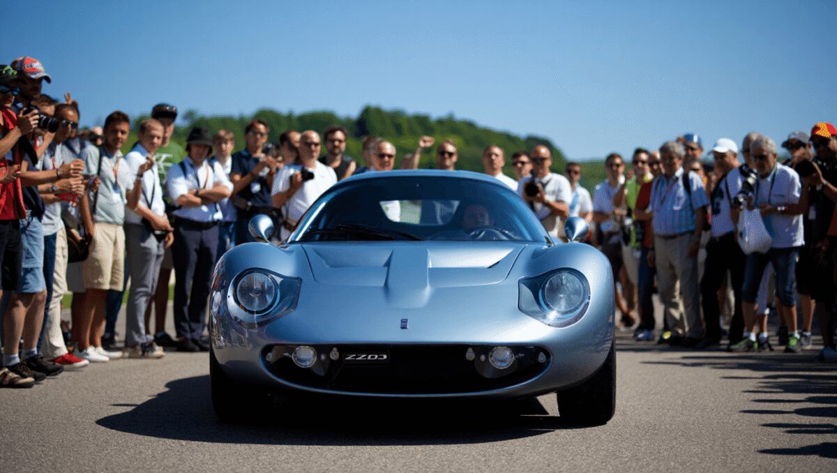 Unica al mondo: la Zagato FZ93 accende Vairano