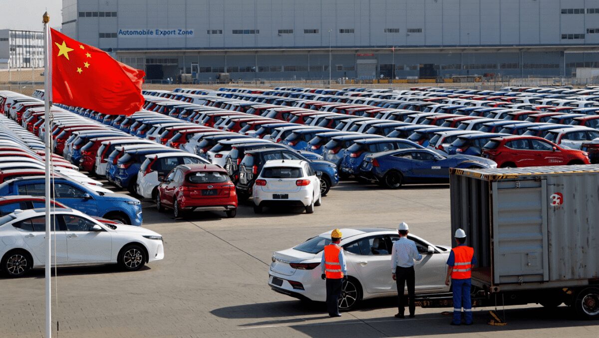 Cina, nuovo record mensile per l'export: più di 1 milione di veicoli spediti all'estero