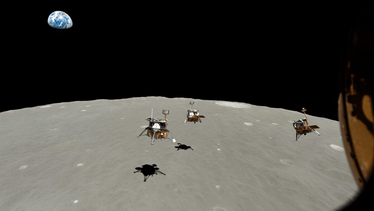 Tre nuovi lander e un gemello di Perseverance sulla Luna