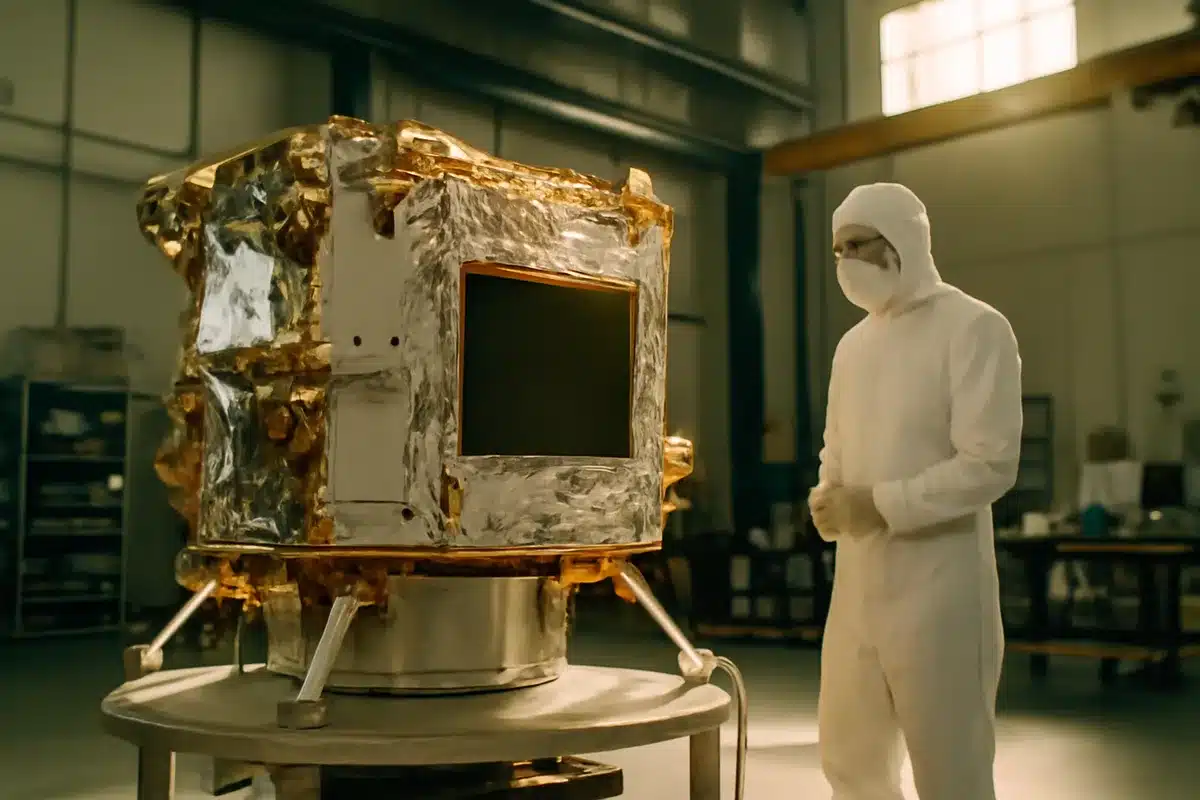 LEMS pronto al decollo: hardware e destinazione prevista — Lo strumento è stato costruito presso il Goddard Space Flight Center. L’obiettivo operativo è il Polo Sud lunare , area che sarà centrale per le attività umane e robotiche nelle prossime missioni.
