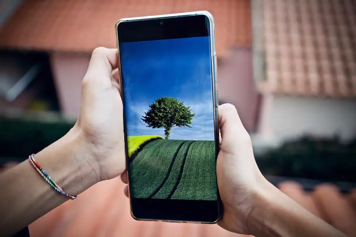 Smartphone pieghevole con schermo interno ed esterno, design mid-fold
