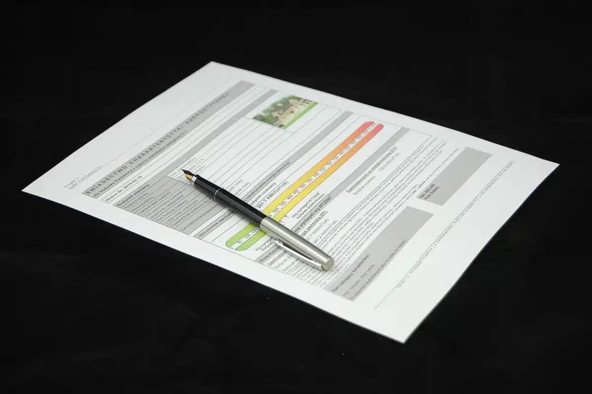 Mano che sfoglia linee guida di moderazione su un documento