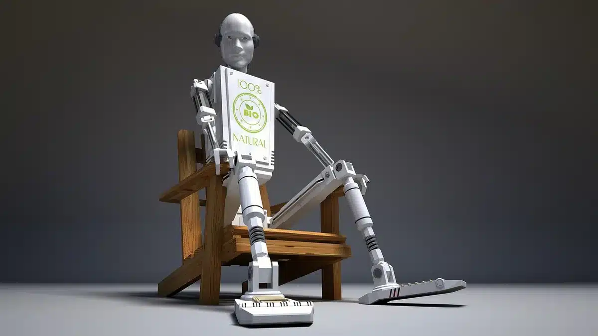 Dettaglio del rullo lavapavimenti di un robot in azione su pavimento