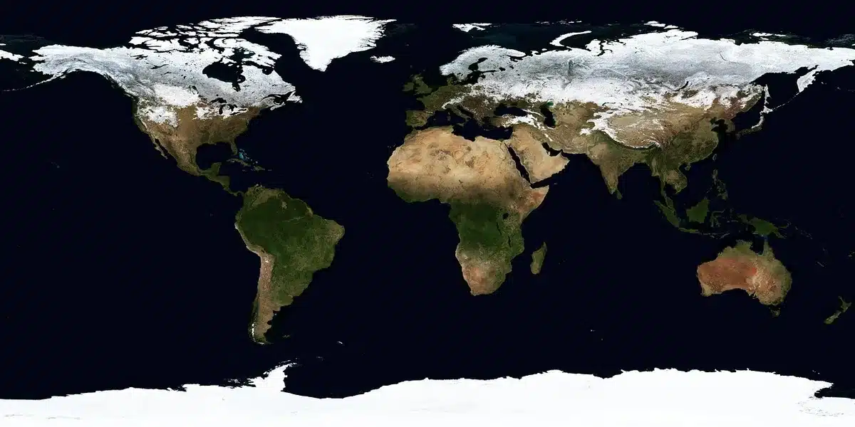 Rappresentazione della termosfera e dell'attrito atmosferico su un satellite in bassa orbita